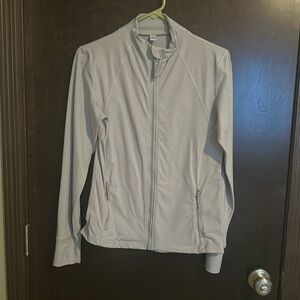 Zip up workout jacket